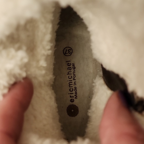 Eric Michael Women's Oregon Lace-Up Suede Ankle Boots sz 37 (6.5-7) - Picture 6 of 8